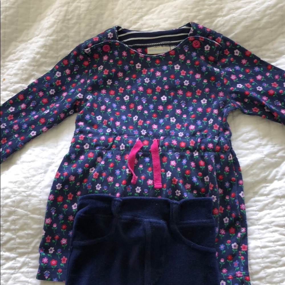 Baby girl Tunic with ribbed leggings